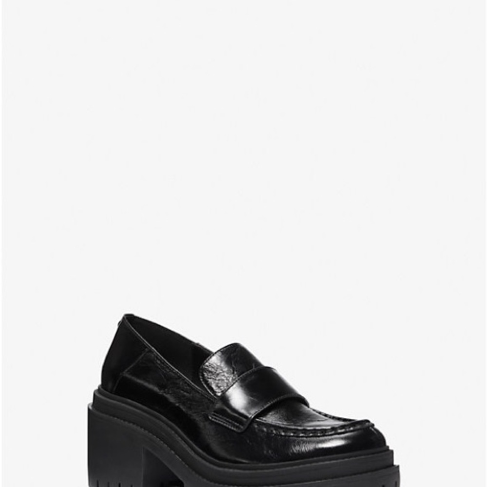 MICHAEL Michael Kors Black Chunky Loafers